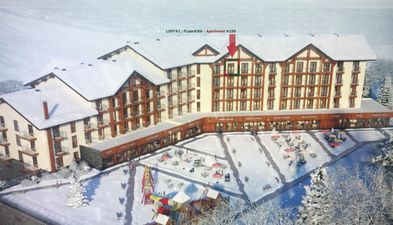 Студия 527, Новый Гудаури Лофт I - RED-CO_5